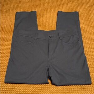 Callaway Mens Performance Golf Pants 34x30 Gray Polyester/Spandex Blend